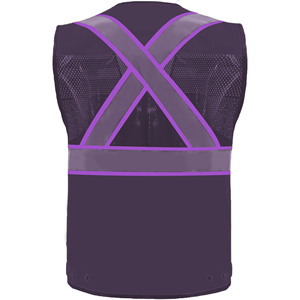 Chaleco de Seguridad de Alta Visibilidad con Logotipo Personalizado, Ropa de Trabajo Nocturna para Exteriores, Chaleco de Seguridad Reflectante con Reflector y Logotipo - Product Image 5