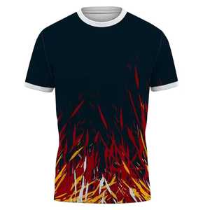 Sublimation Custom High Quality Men T-Shirt Sports Wear Custom Design Men Sports Jersey - Product Image 6
