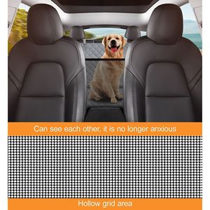 Housse de siège de voiture pour chien, protection pour SUV et camions, anti-rayures, antidérapante, imperméable, Oxford avec fenêtre en maille - Product Image 6