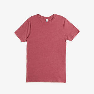 Camisetas Ligeras de Color Café, Camisetas Personalizadas para Hombre, Camisetas Casuales Lisas con Cuello Redondo, 95% Poliéster, 5% Elastano, Camisetas de Manga Corta - Product Image 1