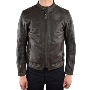 Hot Selling 2026 Trending Premium <b>Leather</b> <b>Jacket</b> for Men <b>Genuine</b> <b>Leather</b> <b>Jacket</b> Manufacturer - Product Image 1