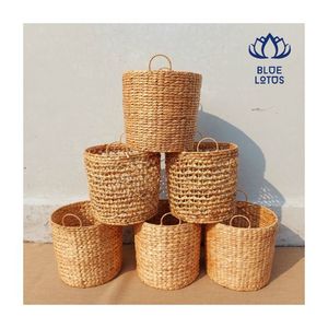 HOT SELLING 2026 Water Hyacinth Tray <b>Basket</b> for <b>Storage</b> and Home Decoration Eco Safe Material Durable Use - Product Image 1