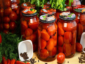 Tomates cerises en conserve de qualité supérieure dans du jus de tomate, légumes frais 100% naturels - Product Image 2