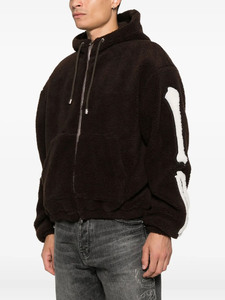 Sudadera con Capucha Personalizada con Logotipo, 100% Lana, Corte Holgado, Resistente al Viento, con Bolsillos, para Hombre, Cálida, de Invierno, Tejida, Informal, Estilo Urbano - Product Image 3