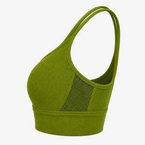 Sujetador Deportivo de Alto Impacto para Mujer, Sin Costuras, Absorbente de Humedad, Acolchado, para Gimnasio, Yoga, Fitness, Ropa Deportiva, Venta al Por Mayor - Product Image 3