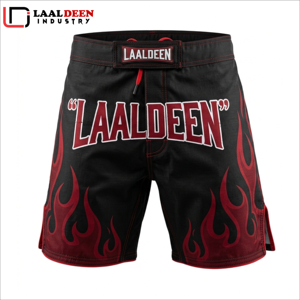กางเกงขาสั้น MMA รุ่นใหม่ปี 2025 สกรีนโลโก้ตามสั่ง สำหรับฝึกซ้อม คุณภาพดี สำหรับผู้ชาย - Product Image 3