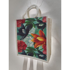 Bolsa de Lona de Algodón Estampada - Duradera, Ligera, de un Solo Nivel, Ecológica, Plegable, Moderna, de Gran Capacidad, para Dormitorio, Armario, Exterior - Product Image 2