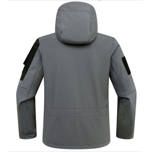 Fashion <b>Men's</b> Softshell Hiking <b>Jackets</b> Wholesale Plain Hunting Outdoor Tactical Zipper Workwear Softshell <b>Jackets</b> - Product Image 2