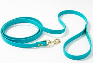 Biothane imperméable avec couleurs personnalisées et quincaillerie en laiton naturel - Product Image 2