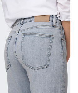 Ashgreen International High Waist Womens Straight Leg <b>Denim</b> Jeans Eco-Friendly Breathable Grey Light Blue <b>Stretch</b> Vintage Ankle - Product Image 5