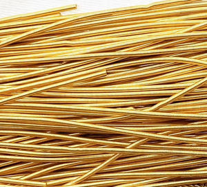 Fil de bullion brodé de haute qualité / Fil de bullion pour la fabrication de bijoux 1 mm pour broderie manuelle, badges, faible rétrécissement, personnalisé - Product Image 6