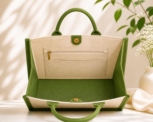 AMANI Dual Color Laminated Jute Tote <b>Bag</b> Eco Friendly Reusable Shopping <b>Bag</b> Custom Logo Printed Promotional Wedding Exhibition - Product Image 5