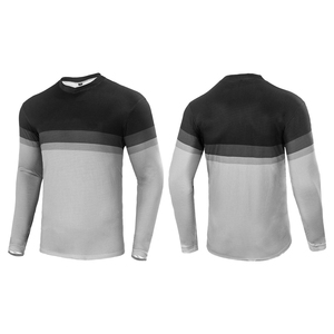 Professional Breathable Printed Motocross Jersey for Adult Riders with Custom Logo OEM Production and Export Supply - Product Image 1