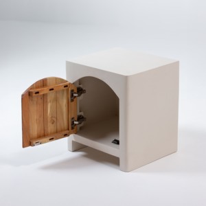 โต๊ะข้างเตียงไม้แวนดาน่า โอไรออน เฮกซา ดีไซน์ทันสมัยแบบมินิมอล ทำจากไม้เนื้อแข็ง - Product Image 4