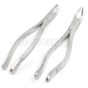 Forceps d'extraction dentaire professionnels pour molaires et incisives supérieures et inférieures, en acier inoxydable de qualité chirurgicale - Product Image 2