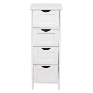 Bathroom Furniture 4 Drawers Storage Cabinet - Product Image 5