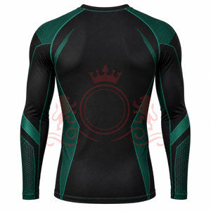 Comfortable <b>Athletic</b> Top With Four Way Stretch Technology Rash Guard For Fitness Sessions Rash Guard - Product Image 2