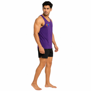 Tela fresca de verano que mantiene el uso diario cómodo con la camiseta sin mangas para hombre con soporte suave para correr, hacer ejercicios y practicar deportes. - Product Image 4