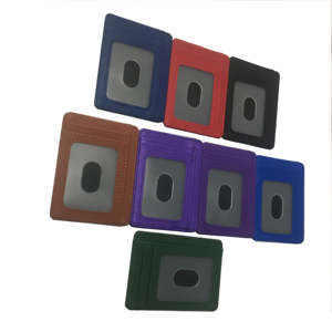 Cartera Minimalista de Microfibra con Clip para Dinero y Bloqueo RFID para Hombre, Diseño Personalizado de Fábrica, Delgada, Bifold, Porta Tarjetas - Product Image 3