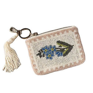 Luxury Handcrafted Beaded Coin <b>Purse</b> Fashionable Storage Bag for Cash Coins and Small Essentials At <b>Cheap</b> Price - Product Image 1