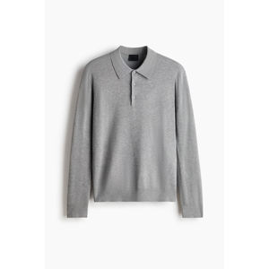 Polo de Punto de Textura Fina para Hombre, Corte Holgado, Suave y Transpirable, Manga Corta, Cuello Clásico, para un Look Elegante y Cómodo en Verano - Product Image 4