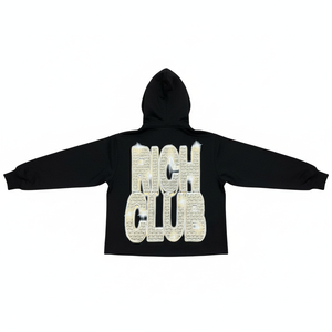 Sudadera con capucha de la mejor calidad, con logo serigrafiado personalizado en la parte delantera y trasera, para hombre y mujer, 100% algodón polar, 450 g/m². - Product Image 2