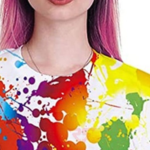 Camiseta de sublimación de diseño personalizado para mujer Camiseta de sublimación de mujer deportiva de la mejor calidad - Product Image 5