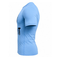 T-shirt de compression personnalisé pour homme, séchage rapide, extensible, pour la gym, le fitness, l'entraînement sportif, sous-vêtement de sport, haut d'entraînement athlétique, fournisseur OEM