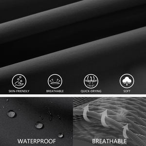 กางเกงชิโนกอล์ฟทรงตรงสำหรับผู้ชาย ระบายอากาศได้ดี เหมาะสำหรับกิจกรรมกลางแจ้ง ผ้าเนื้อยืด ใส่สบายในฤดูร้อน รับผลิตตามแบบ OEM เอวสูง กันน้ำ - Product Image 6