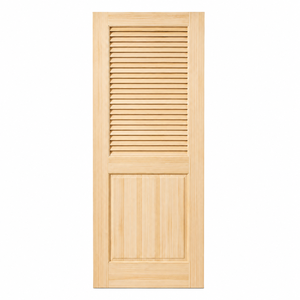 Volets rustiques élégants pour la rénovation de ferme de luxe décoration de maison moderne et élégante porte en bois massif solide et durable - Product Image 1