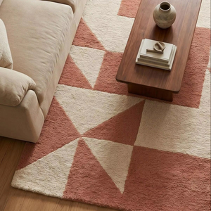 Alfombra Moderna de Lana Hecha a Mano con Base Antideslizante para Hogares de Lujo, Hoteles y Espacios de Oficina - Product Image 1