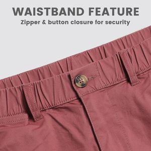 Pantalones Cortos Deportivos para Hombre, Diseño Minimalista con Acabado Premium, Transpirables, de Lona, con Frente Sólido, Máxima Comodidad, para Uso Diario Informal - Product Image 4