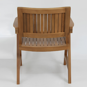 Banco de Jardín Moderno Hecho de Madera de Teca de Alta Calidad, Duradero, Resistente y Ecológico, Apto para Cocina y Villa - Product Image 6