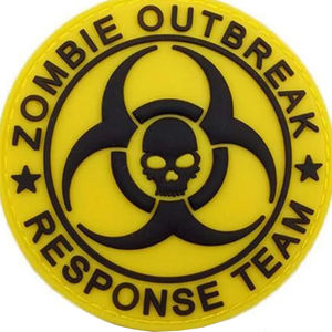 Parches de PVC con diseño y formas personalizados para ropa, logotipos y insignias de goma de alta calidad, parches de PVC suave de tela de sarga. - Product Image 5