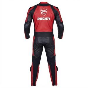 Traje de Carreras MotoCP de Stefan Bradl, Traje de Cuero de Una Pieza Premium para Pista con Protectores Deslizantes, Mono/Traje OEM con Certificación CE - Product Image 2