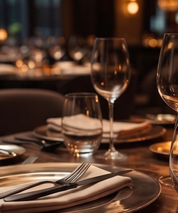 Ensemble de couverts noir mat au design minimaliste en acier inoxydable avec finition noire mate, compatible lave-vaisselle, idéal pour les fêtes et les restaurants - Product Image 6