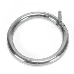 ห่วงจมูกวัวสแตนเลส ห่วงจูงวัว จับถนัดมือ ติดตั้งง่าย สำหรับวัว - Product Image 1