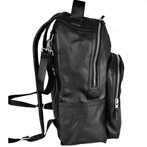 High Quality <b>Leather</b> <b>Backpack</b> Large Capacity <b>Laptop</b> Rucksack Multi-function Business Travel Bags <b>Leather</b> Business <b>Backpack</b> Bags - Product Image 4