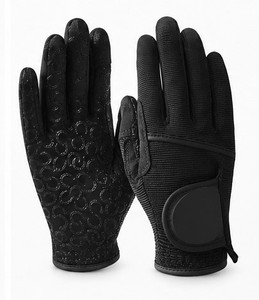 Nuevos Guantes de Equitación de Cuero Genuino Personalizados con Cierre de Gancho, Ajuste Atlético, Venta al Por Mayor, Último Diseño - Product Image 1
