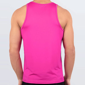 เสื้อกล้ามออกกำลังกายผู้ชาย OEM คุณภาพสูง ผ้าฝ้าย 100% แห้งเร็ว ระบายอากาศดี ราคาถูก รับผลิตตามแบบ ขายส่งจากโรงงาน - Product Image 6
