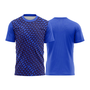 เสื้อฟุตบอลพิมพ์ลายแบบรีดร้อน PUFFIN SPORTS สำหรับทุกเพศ แขนสั้น แห้งเร็ว ระบายอากาศได้ดี ผลิตจากโพลีเอสเตอร์ 100% เหมาะสำหรับทุกฤดูกาล - Product Image 5