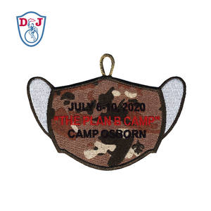 แพทช์ปักลายยอดนิยมแบบกำหนดเอง ตราสัญลักษณ์ลูกเสือชายหญิง สำหรับตกแต่งเครื่องแบบ - Product Image 5