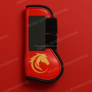 Botas protectoras para tendones ecuestres al por mayor para montar a caballo, equipo esencial para el cuidado de los caballos - Product Image 1