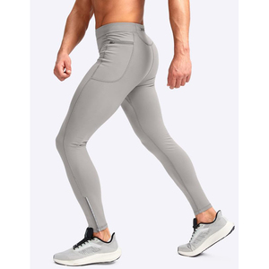 Nouveau Legging Homme de Sport Extérieur à Compression Personnalisée, Poches, Haute Élasticité, Séchage Rapide, Coupe Ajustée, Pantalon de Survêtement pour Homme - Product Image 1