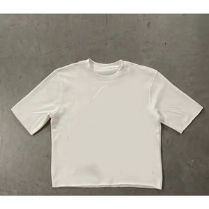 Camiseta de Alta Calidad para Hombre, Corte Recto, Efecto Desgastado por el Sol, Oversize, 100% Algodón Terry, con Estampado Gráfico Personalizado, para Parejas - Product Image 5