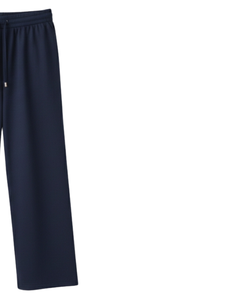 Pantalones Deportivos Anchos Rojos Personalizados para Mujer, Cintura Elástica con Cordón, Pantalones Casuales Holgados, Fabricante OEM, Suministro al por Mayor - Product Image 2