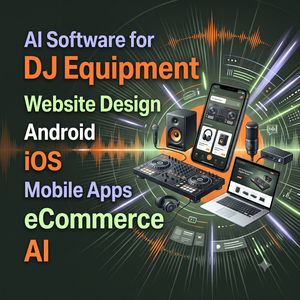 Software de IA para equipos de DJ, Diseño de sitios web, Software de IA para ERP y CRM, Aplicaciones móviles para Android e iOS, Plugin de IA para WordPress y Shopify, Comercio electrónico con IA - Product Image 1