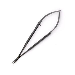 Stainless Steel Multipurpose Micro Scissors Black Color High Quality Wholesale Surgical Tool for Microsurgery By <b>Blush</b> Surgical - Product Image 1
