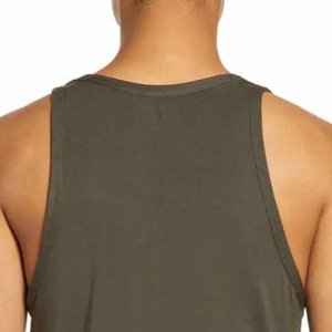 Nouveau design de logo imprimé, débardeur pour homme, col rond, sans manches, débardeur uni, débardeur élégant à coupe courte pour homme - Product Image 6