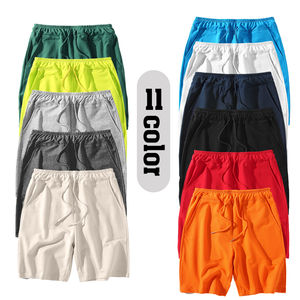 Custom Logo Wholesale Top Selling High Quality Men Cotton Sporty <b>Boxer</b> Shorts with Side Slit Back Pocket OEM Factory Supply - Product Image 5